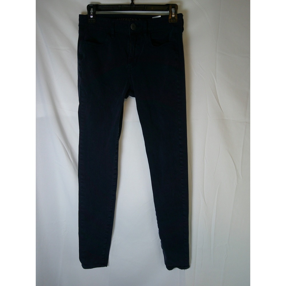 American Eagle Outfitters Womens Jeans Size 2 Blue Super Super Stretch Jegging